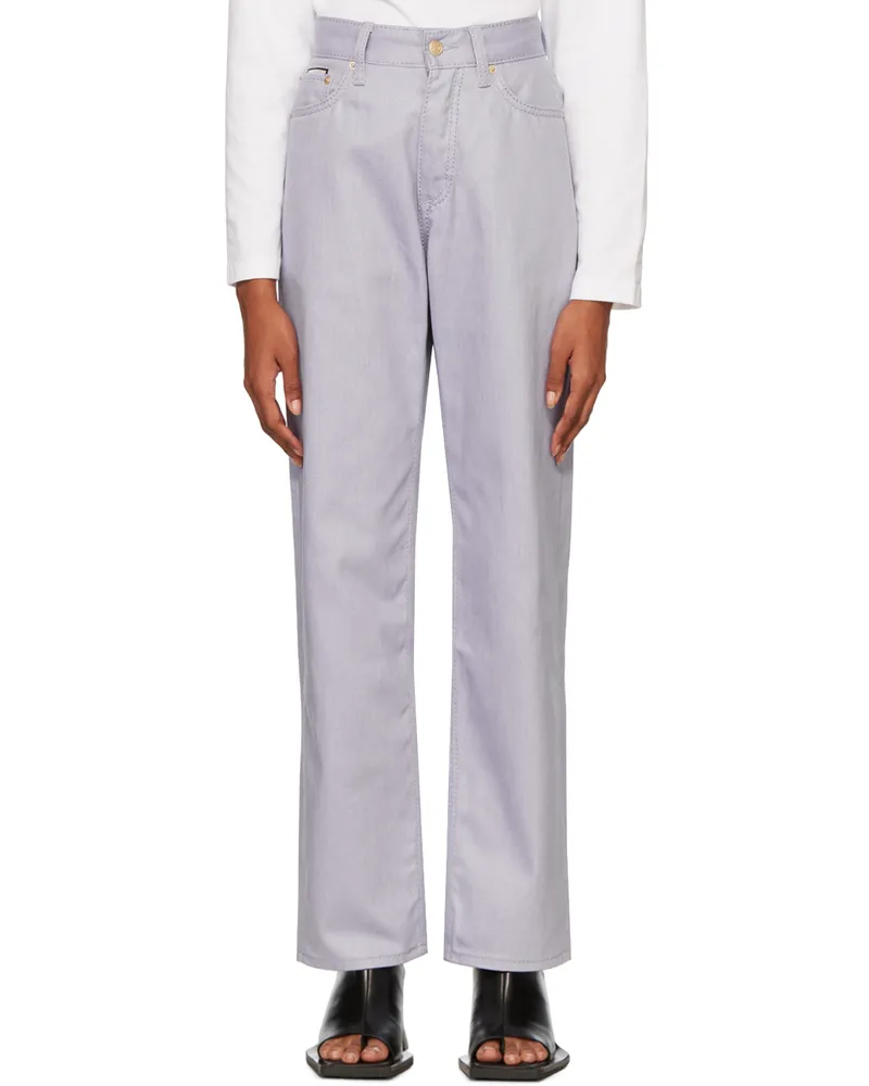 Eytys SSENSE Exclusive Purple Benz Jeans Tar