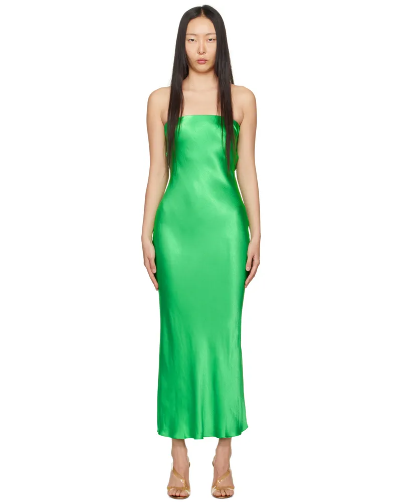 bec & bridge Green Moon Dance Maxi Dress Emerald