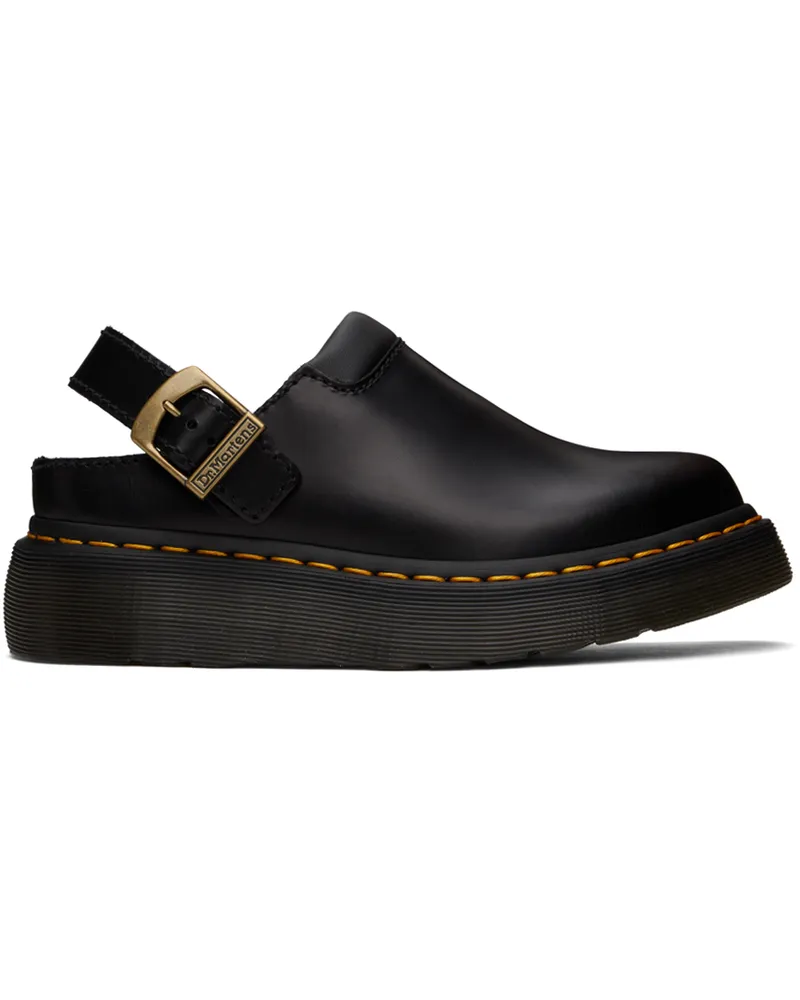 Dr.Martens Black Laketen Mules Black