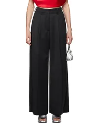 Simone Rocha Gray Furry Welt Pocket Trousers Charcoal