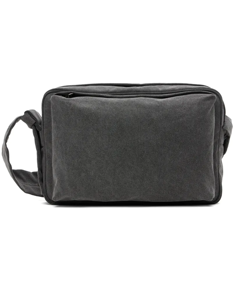 SOLID HOMME Gray Washed Cross Bag 922g