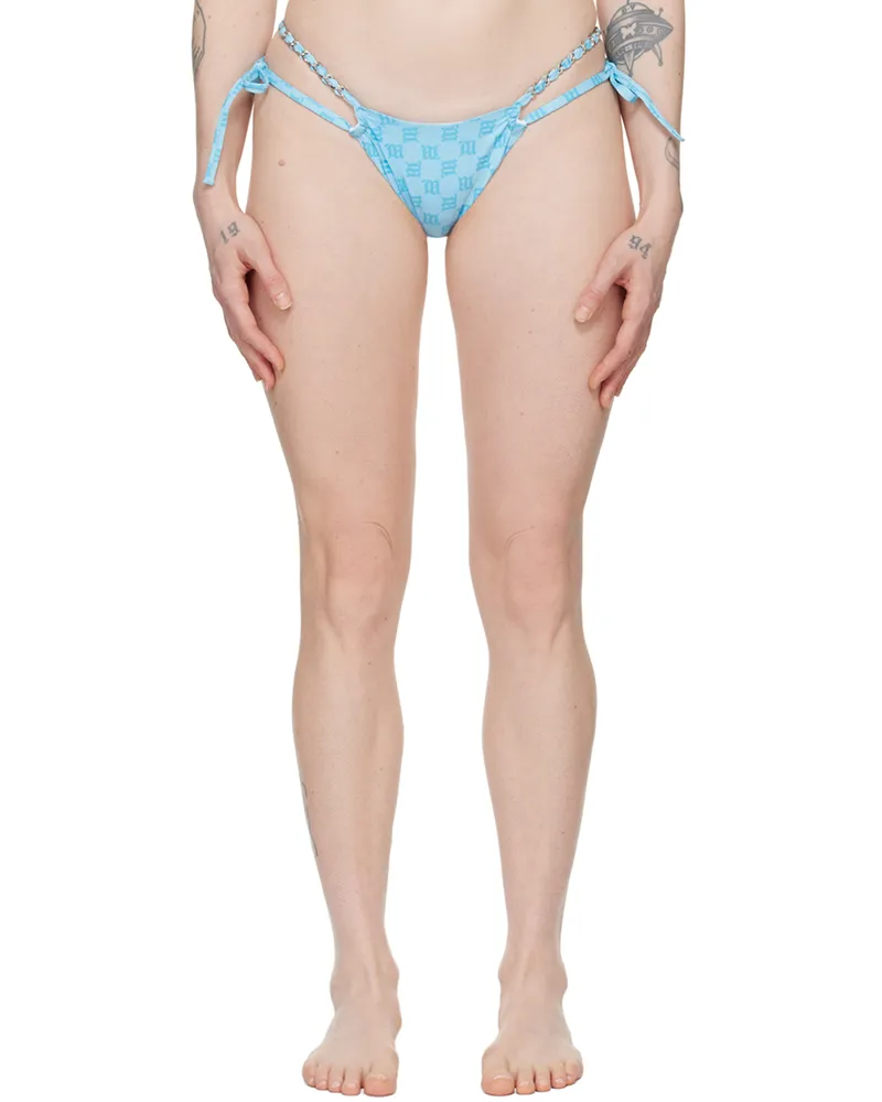 MISBHV SSENSE Exclusive Blue Monogram Bikini Bottom Blue