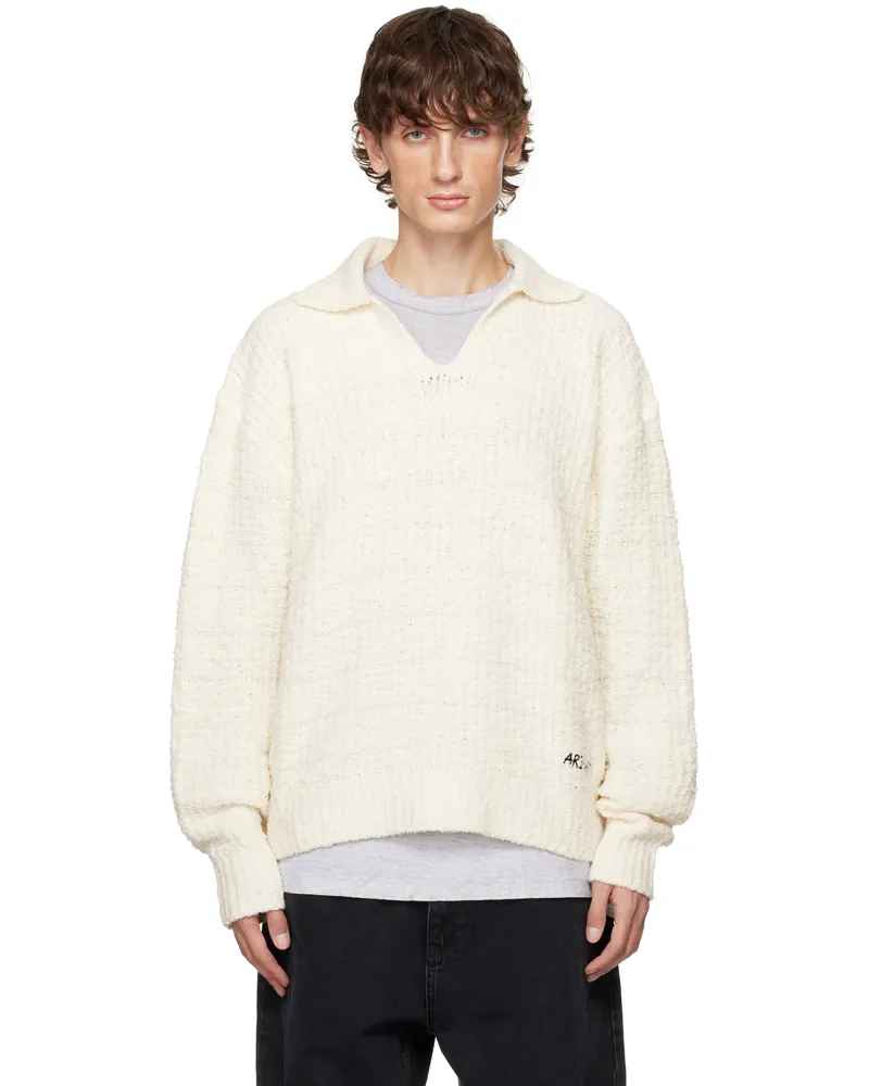 Axel Arigato Off-White Scale Textured Polo Off