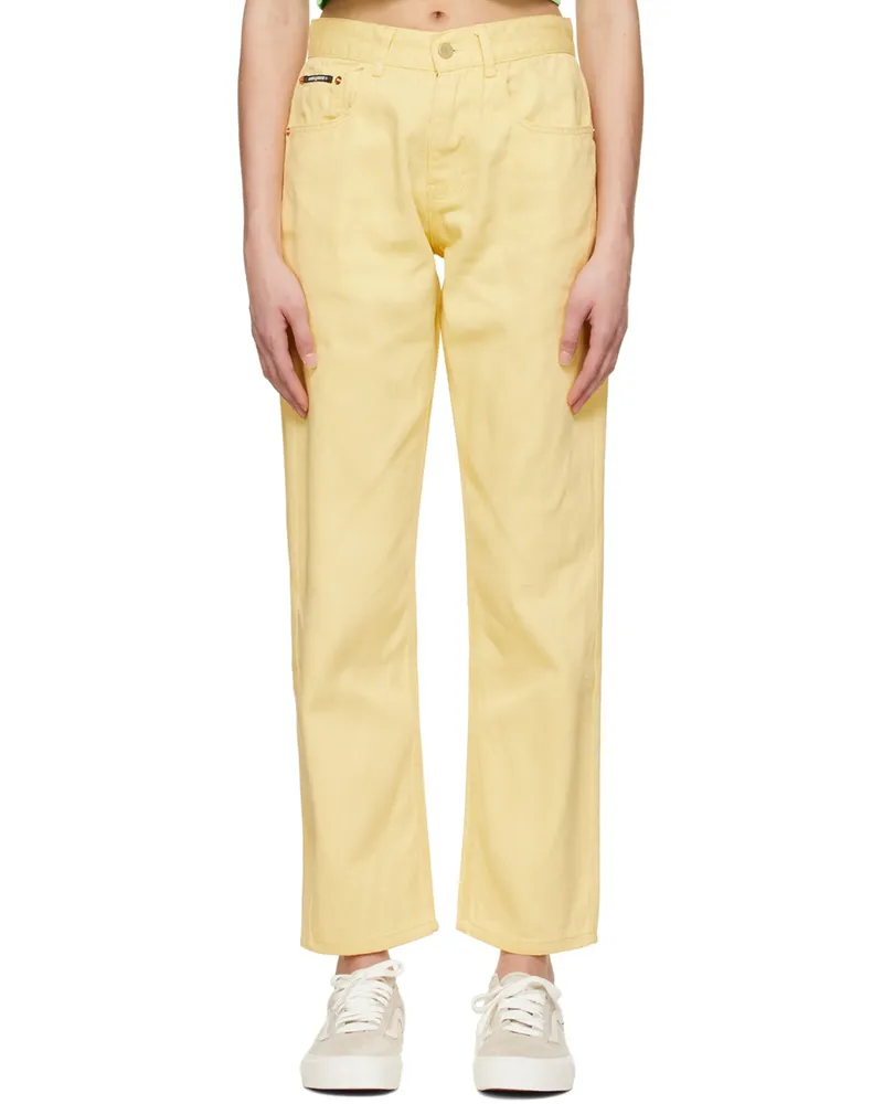 Noon Goons Yellow Glasser Jeans Yellow