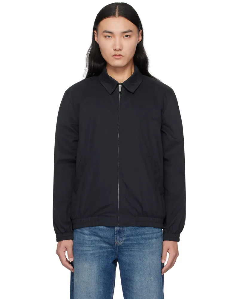 A.P.C. Navy Gilbert Bomber Jacket Iak