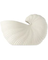 ferm LIVING Off-White Shell Vase Off