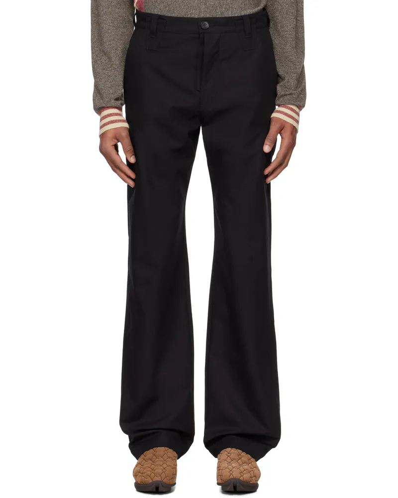 KIKO KOSTADINOV Black Zafar Cargo Pants Black