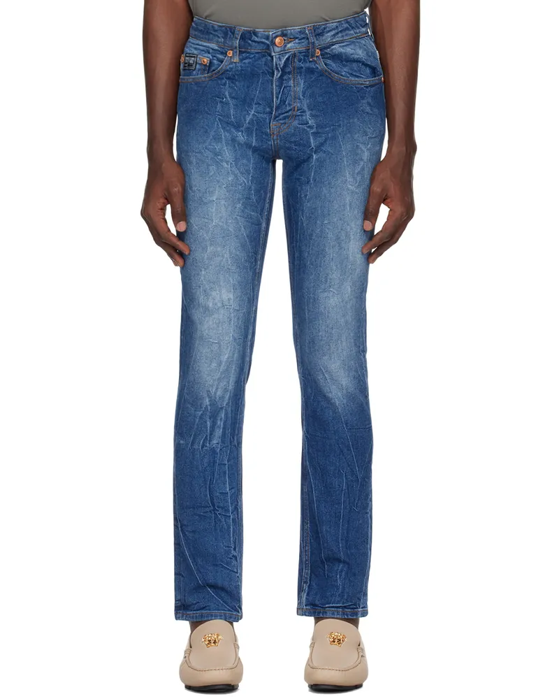 Versace Jeans Indigo Slim-Fit Jeans E904