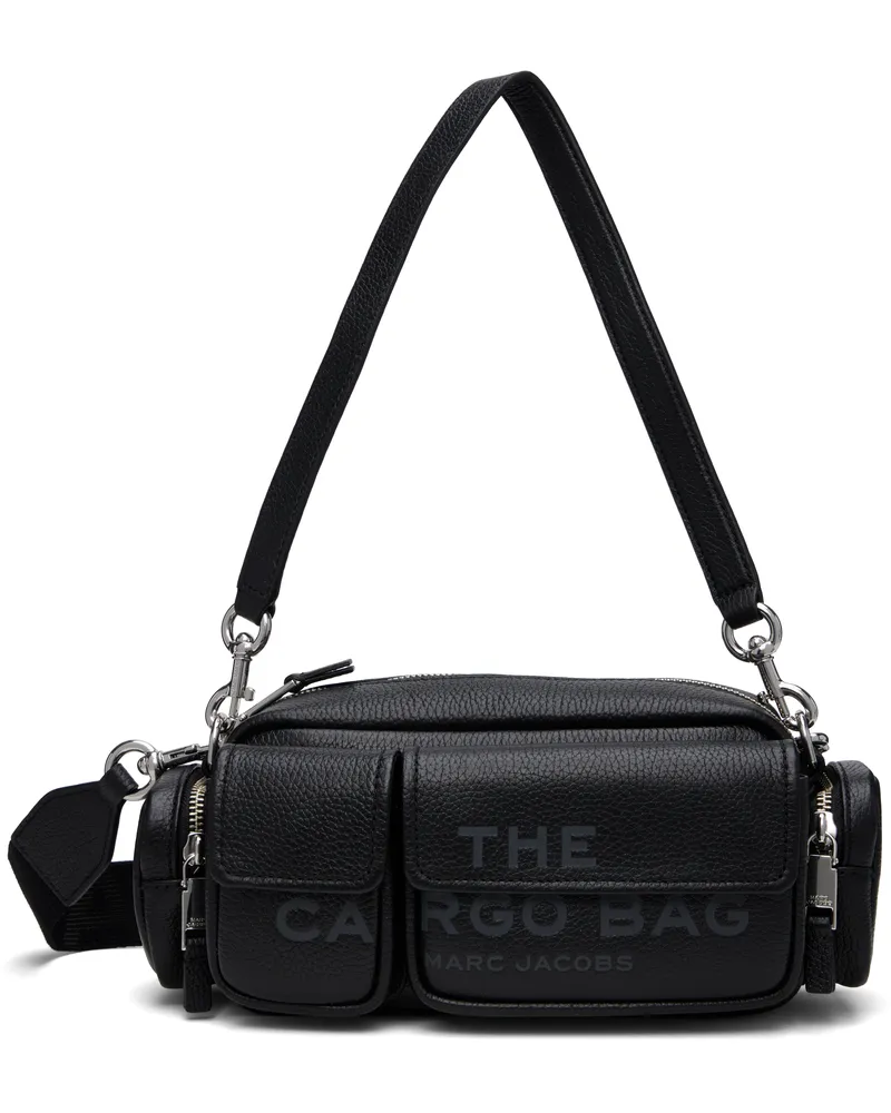 Marc Jacobs Black 'The Leather Cargo' Bag 001
