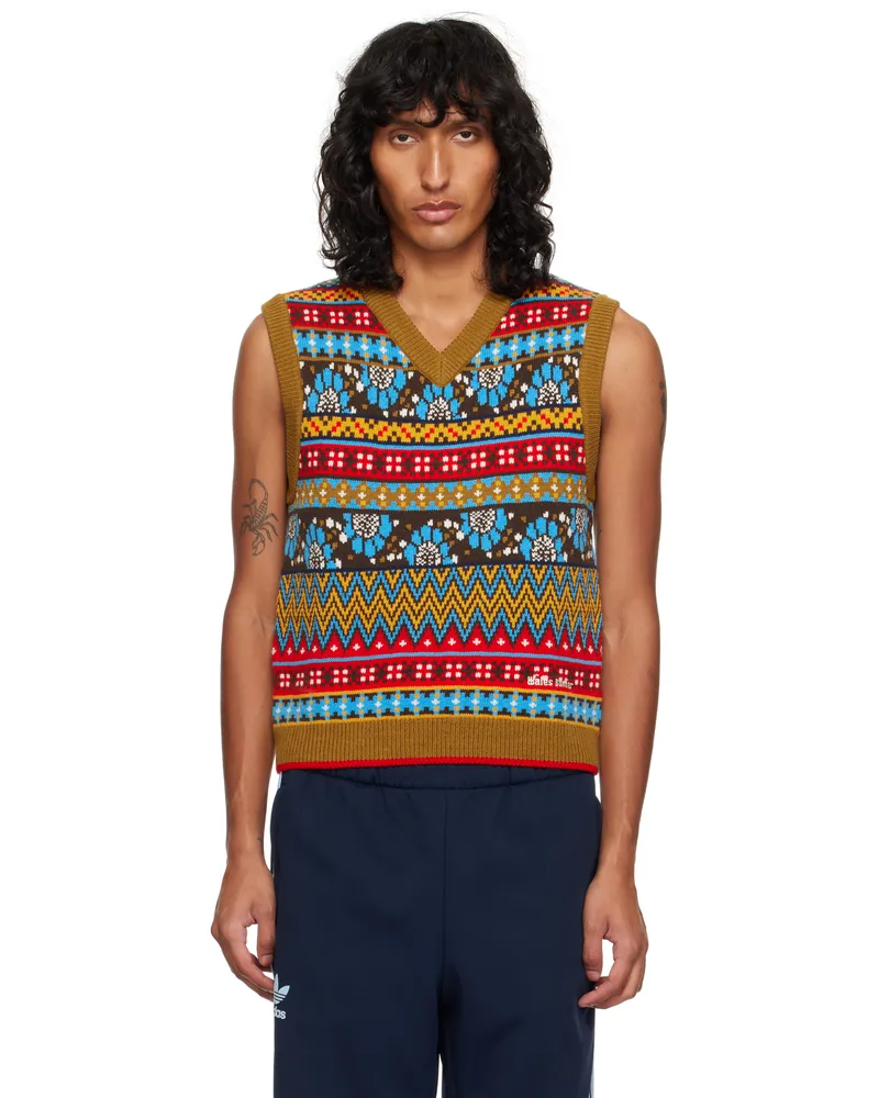 Wales Bonner Multicolor adidas Originals Edition Knit Vest Multicolor