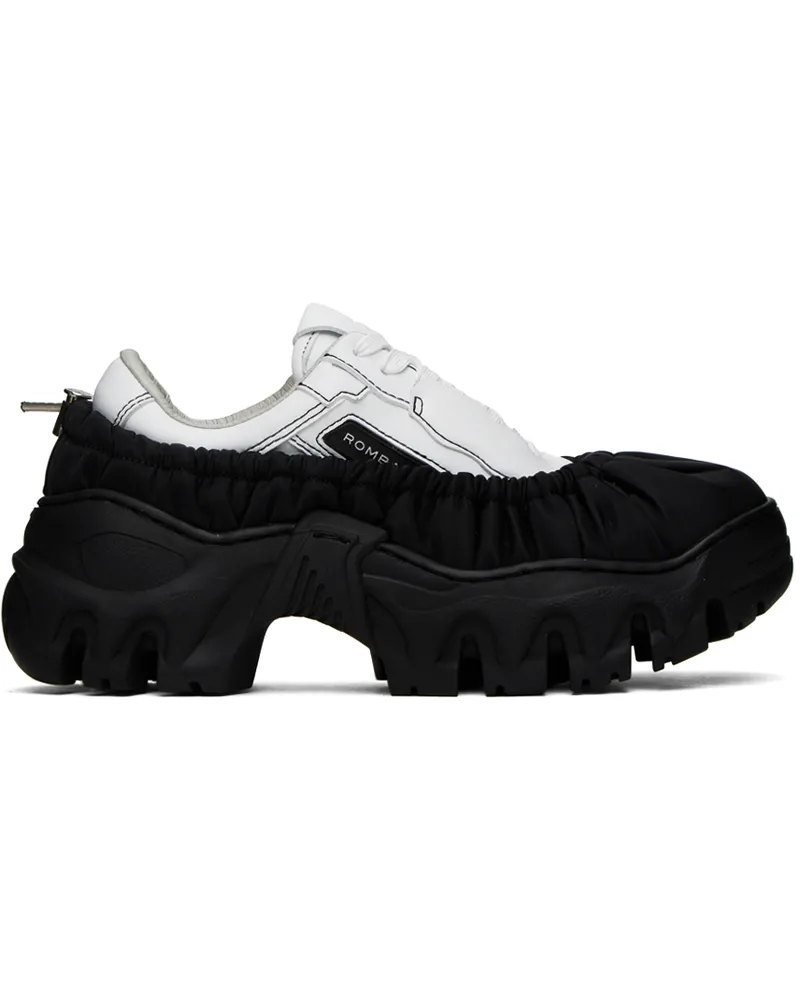 Rombaut SSENSE Exclusive Black & White Boccaccio II Future Sneakers Black