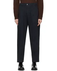 YMC Black Peggy Trousers 01-black