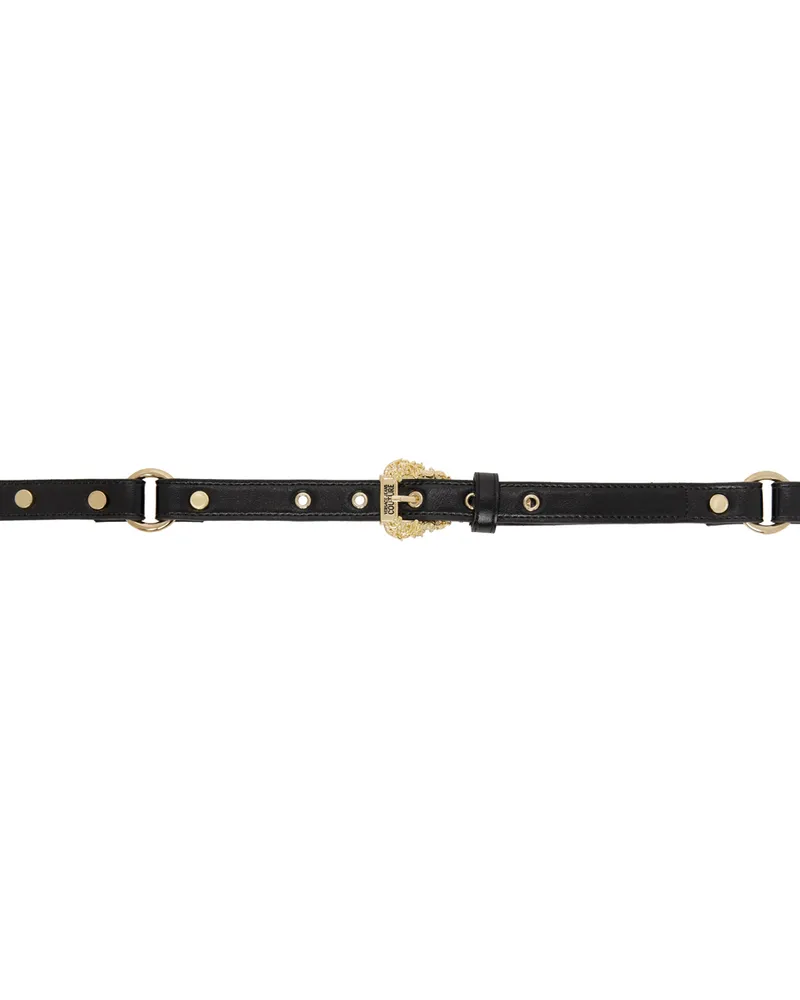 Versace Jeans SSENSE Exclusive Black Couture1 Belt E899
