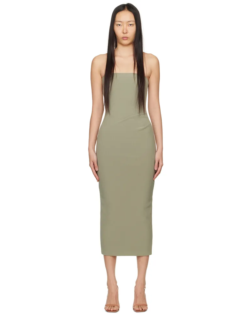 bec & bridge Green Karina Midi Dress Sage