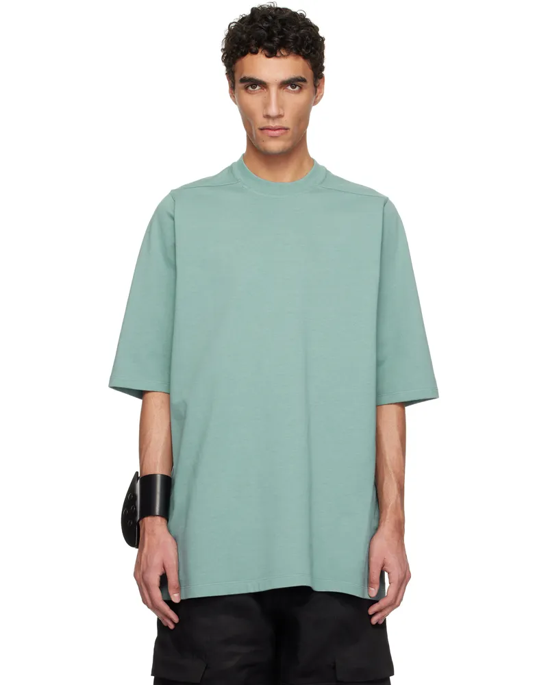 Rick Owens Blue Hollywood Jumbo SS T-shirt 66