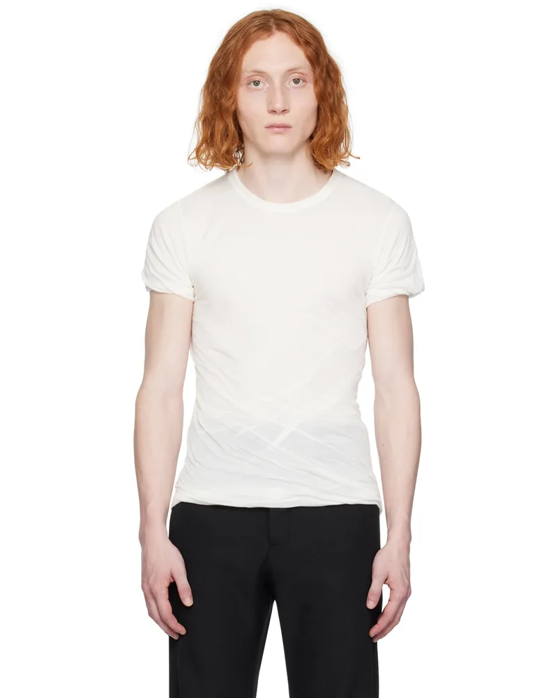 Rick Owens Off-White Double T-Shirt 11