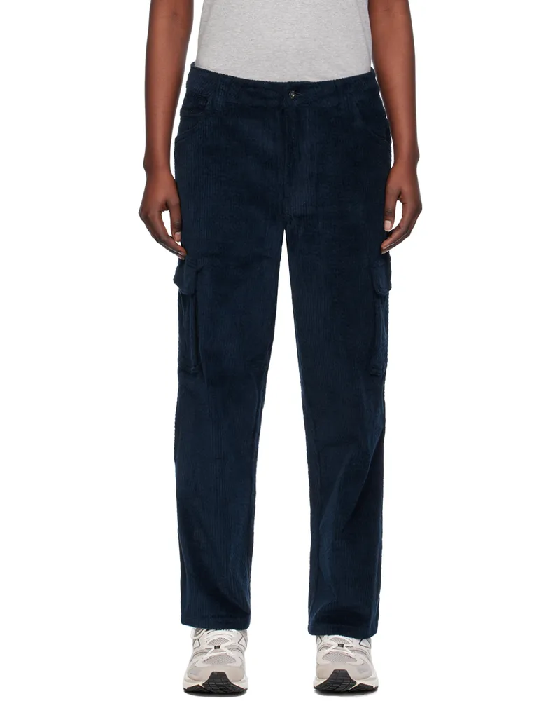 Dime Navy Relaxed Trousers Navy