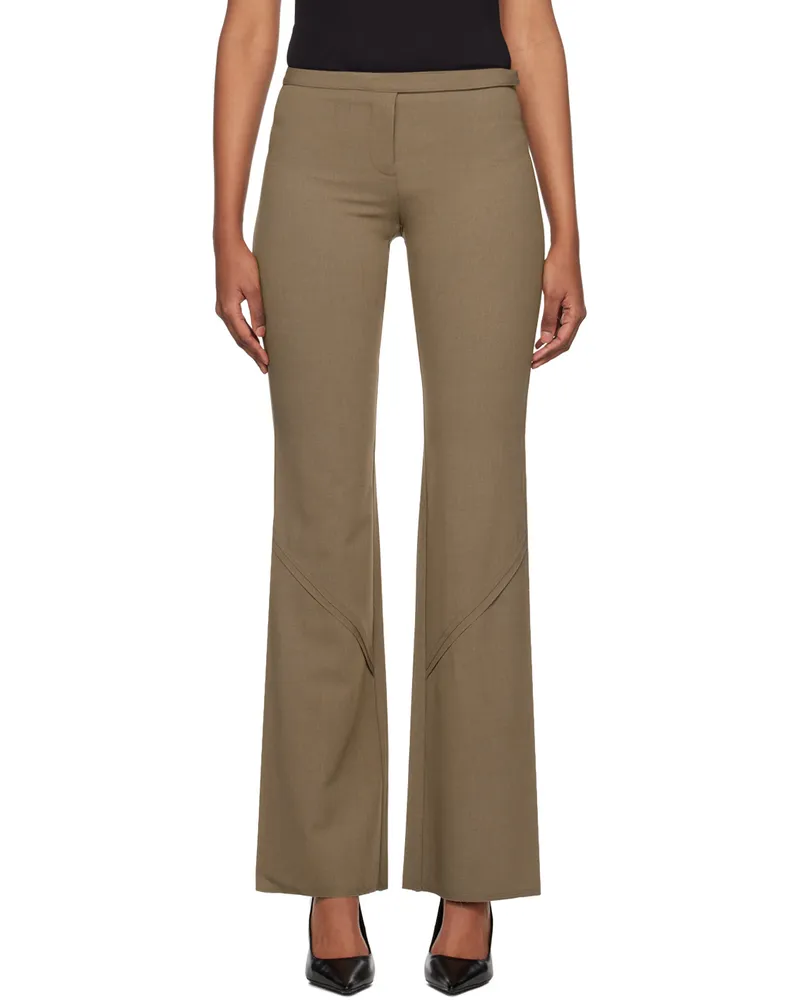 bec & bridge Taupe Alexia Trousers Toffee