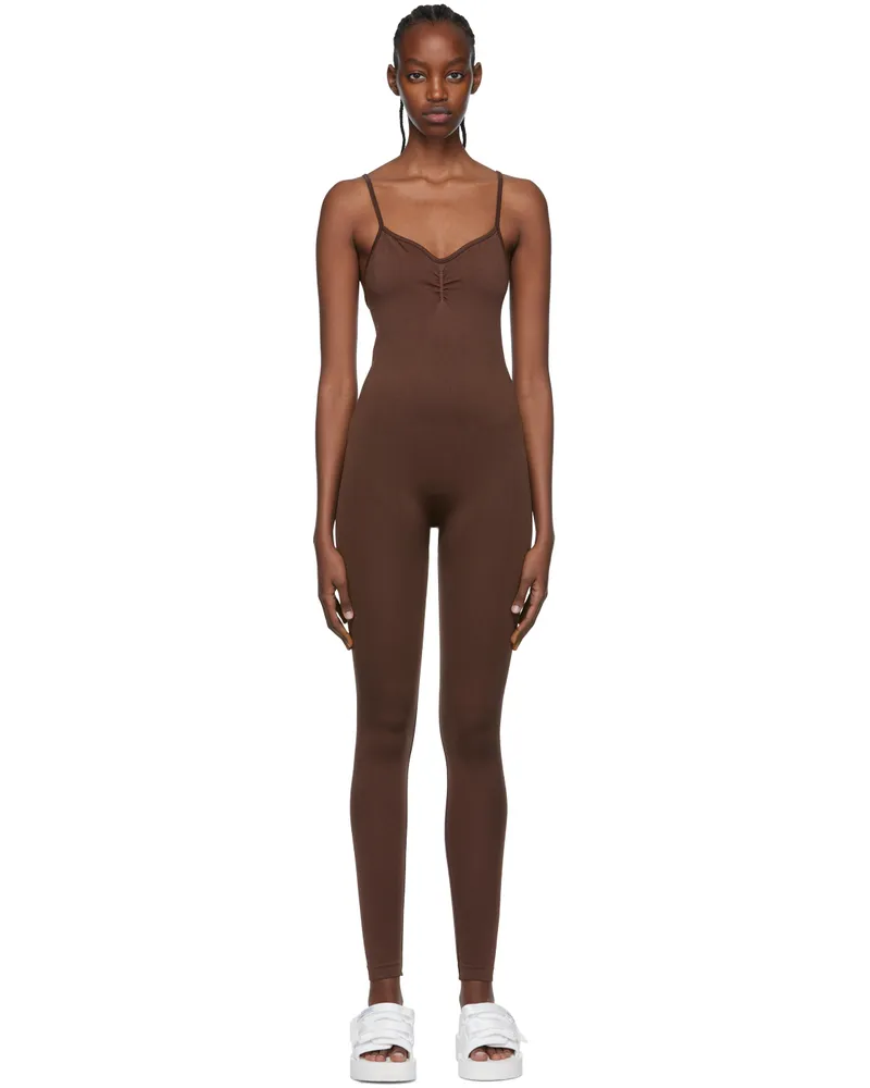 PRISM Brown Balanced Bodysuit Chocolate