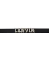 Lanvin Black Future Edition Belt Black