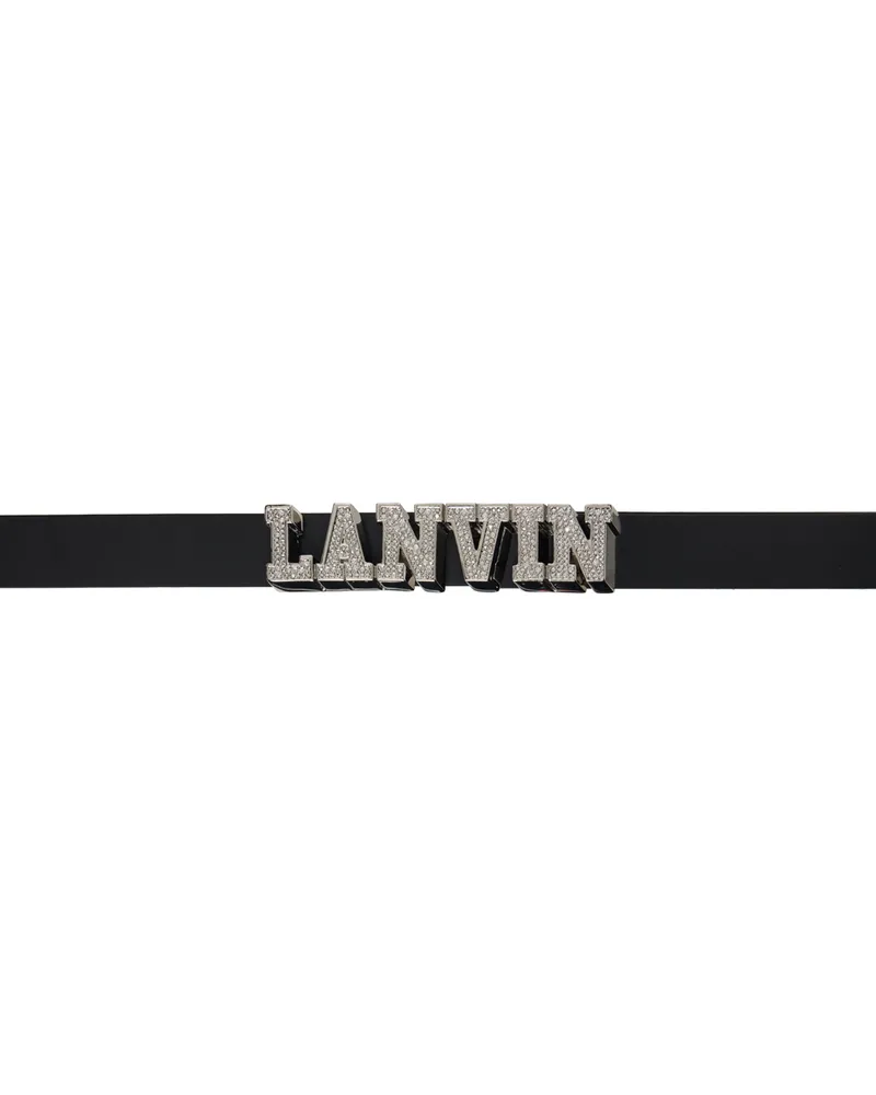 Lanvin Black Future Edition Belt Black