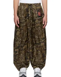 LU'U DAN SSENSE Exclusive Brown Baggy Bontan Lounge Pants Camo