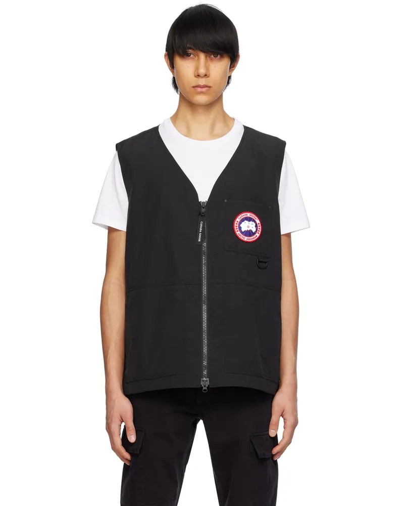 Canada Goose Black Canmore Vest Black