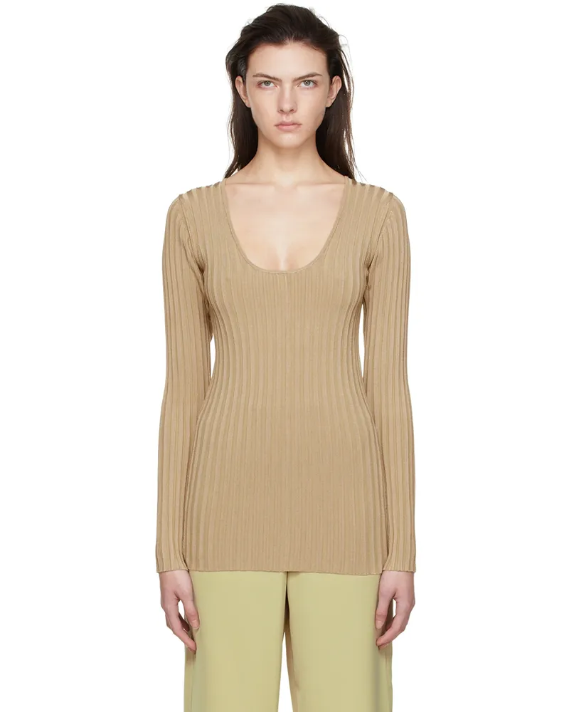 By Malene Birger Beige Seren Sweater 1y4