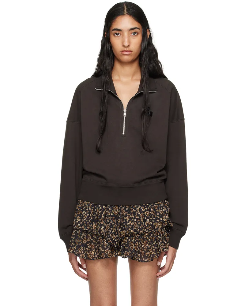 Étoile Isabel Marant Black Ross Sweatshirt 02fk