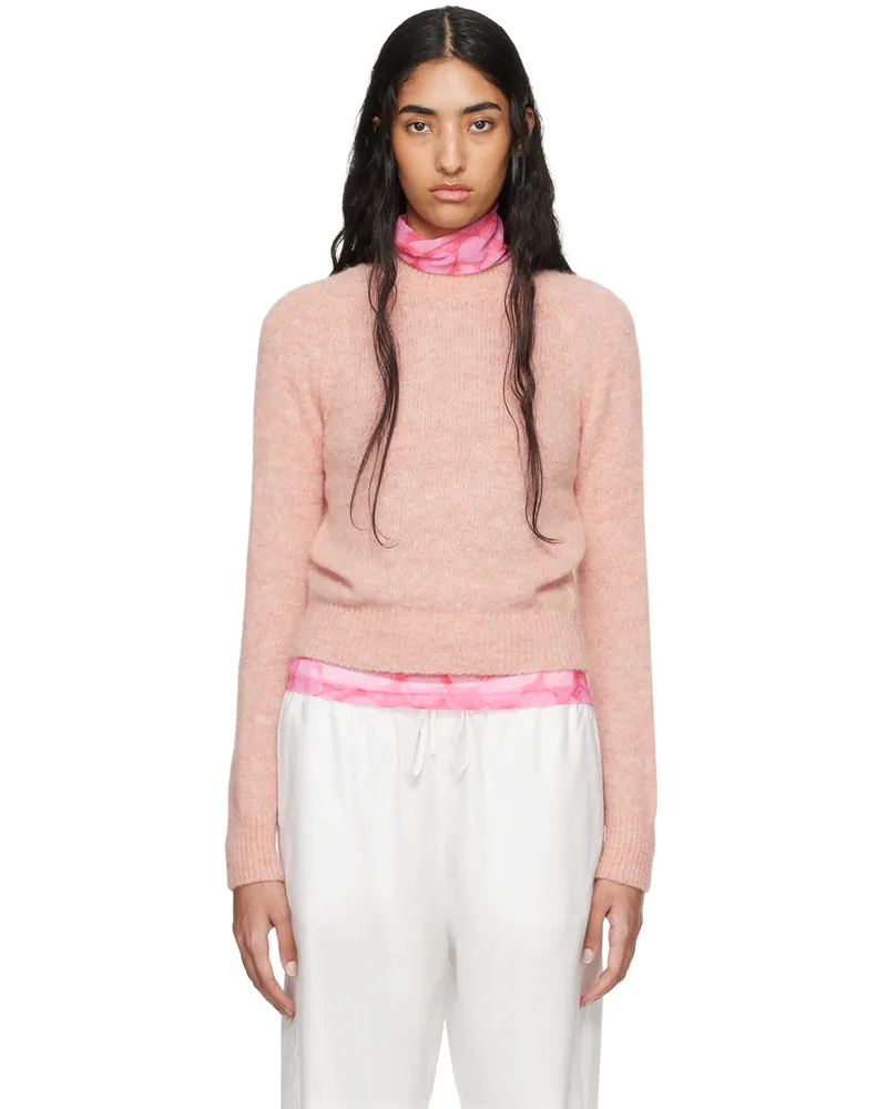 Dries van Noten Pink Alpaca Sweater 303