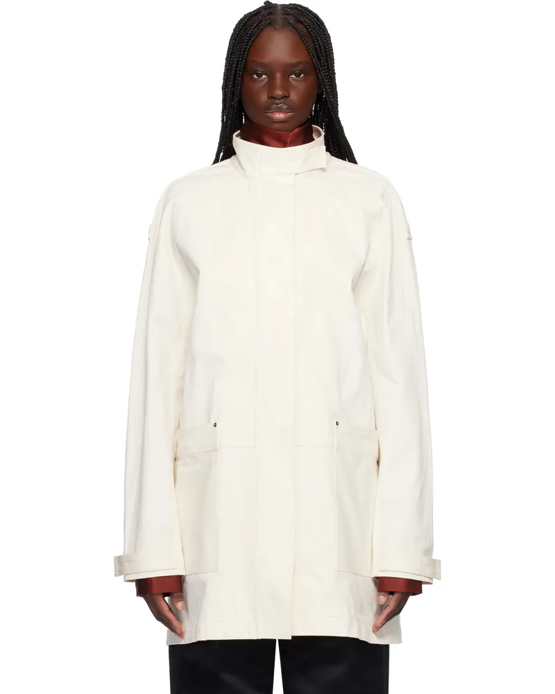 GIA STUDIOS Off-White Ginza Denim Coat Off