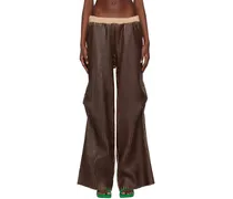 SSENSE Exclusive Brown Trousers
