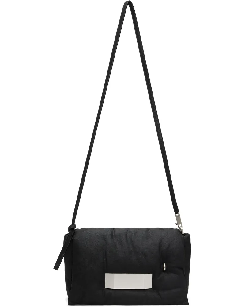 Rick Owens Black Concordians Big Pillow Griffin Bag 09