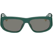 Green 'Les Lunettes Pilota' Sunglasses