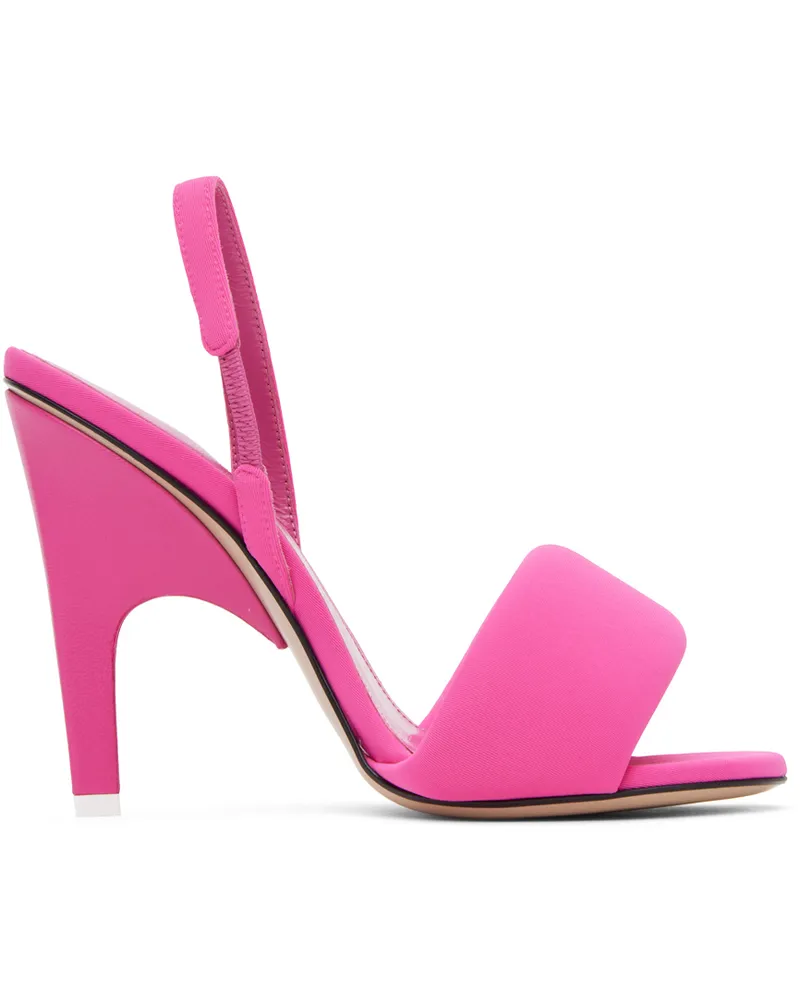 ATTICO Pink Rem Heeled Sandals 119