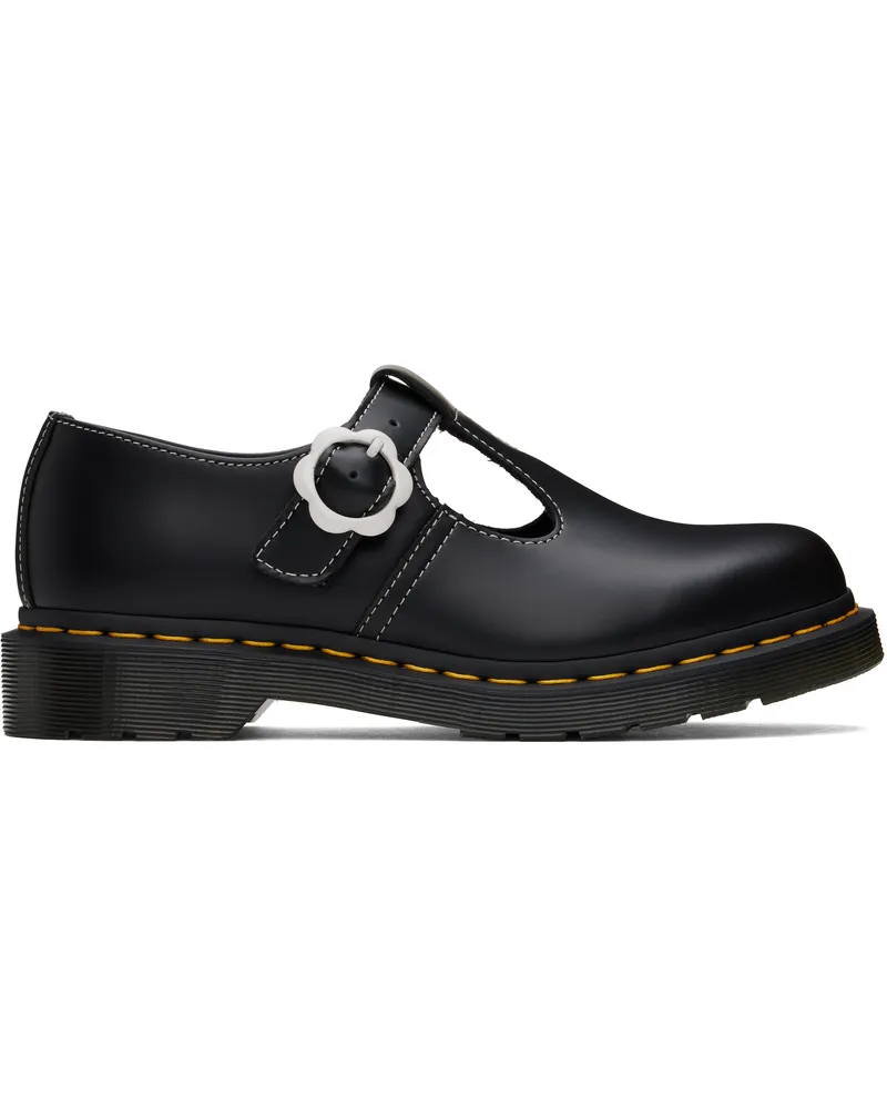 Dr.Martens Black Polley Flower Loafers Black