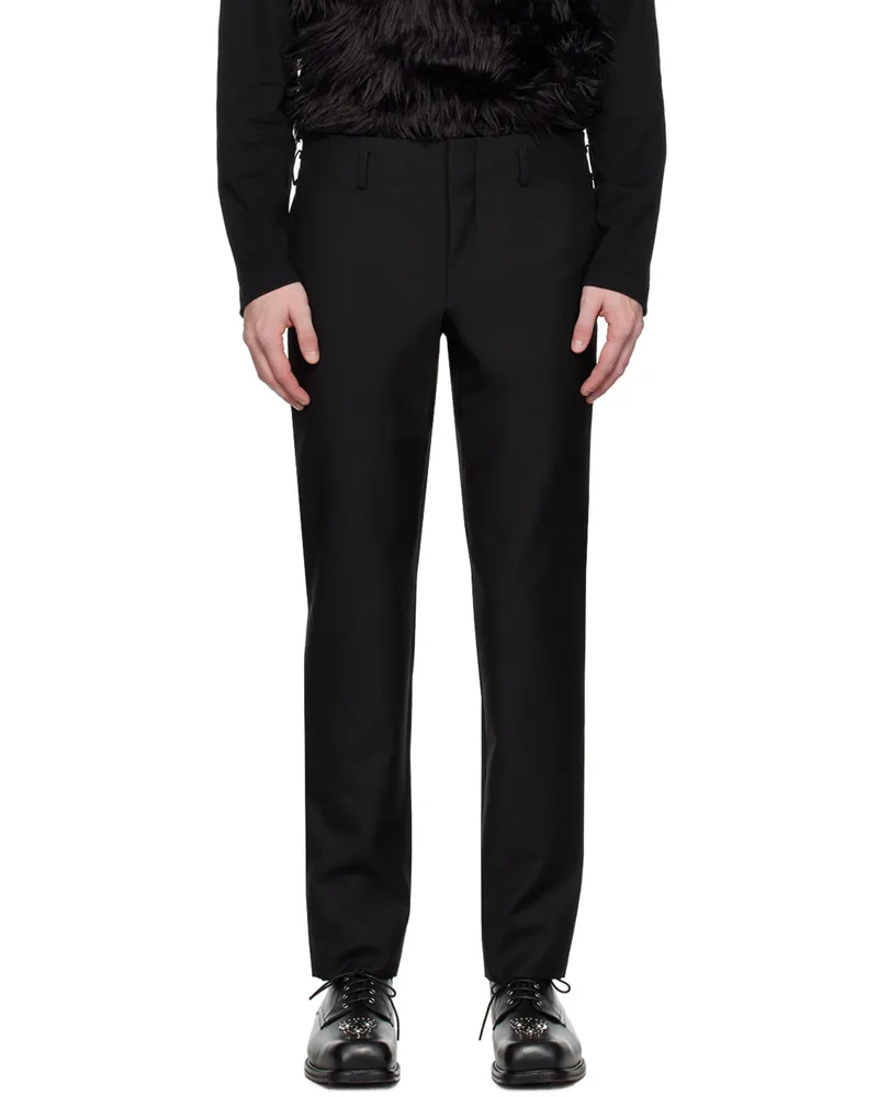 Comme des Garçons Black Four-Pocket Trousers Black