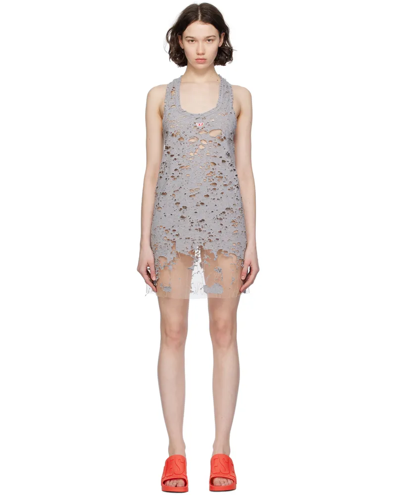 Diesel Gray D-Bilson Tank Top 9cb