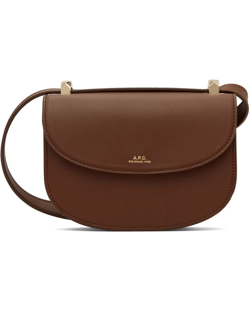 A.P.C. Brown Genève Mini Bag Cad