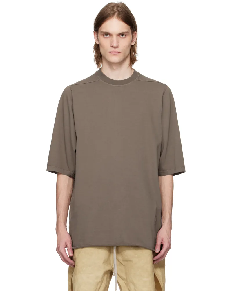 DRKSHDW by Rick Owens Gray Hollywood Jumbo SS T-shirt 34