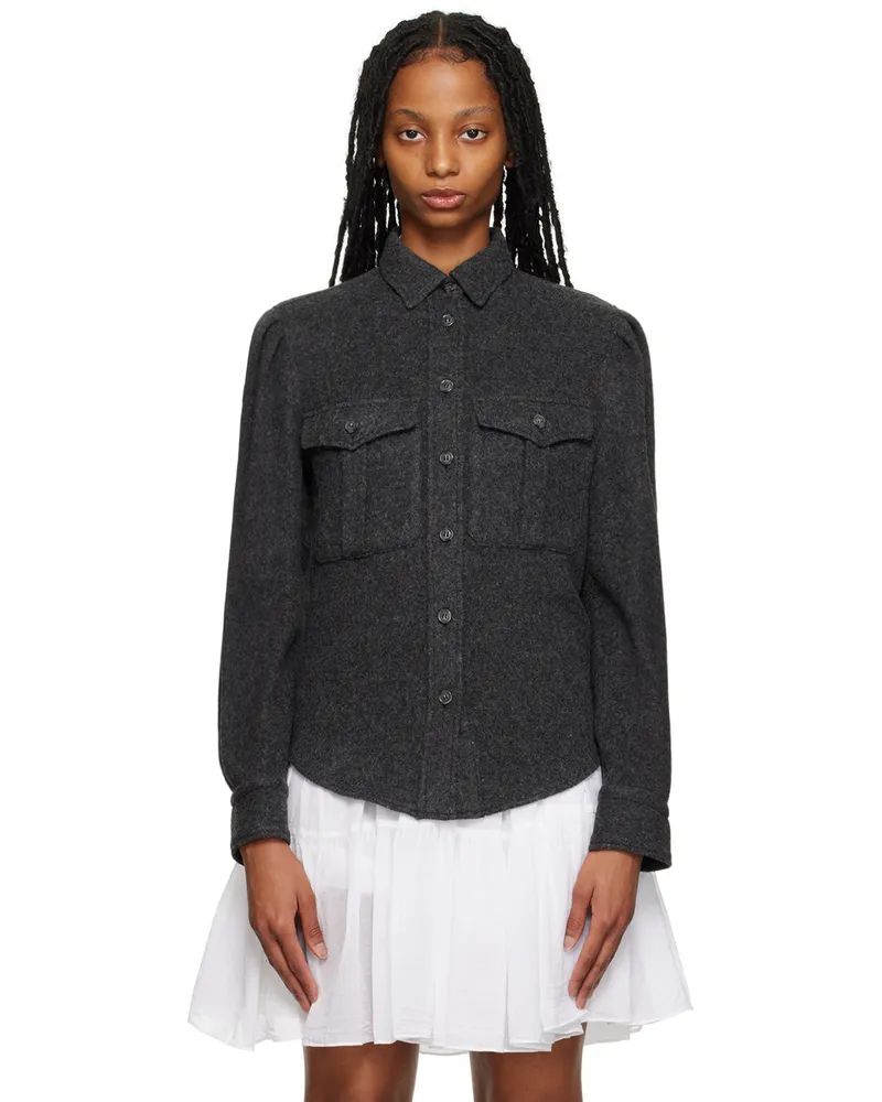 Étoile Isabel Marant Gray Florrie Jacket 02an