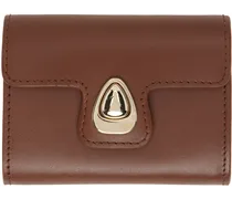 Brown Astra Compact Card Holder