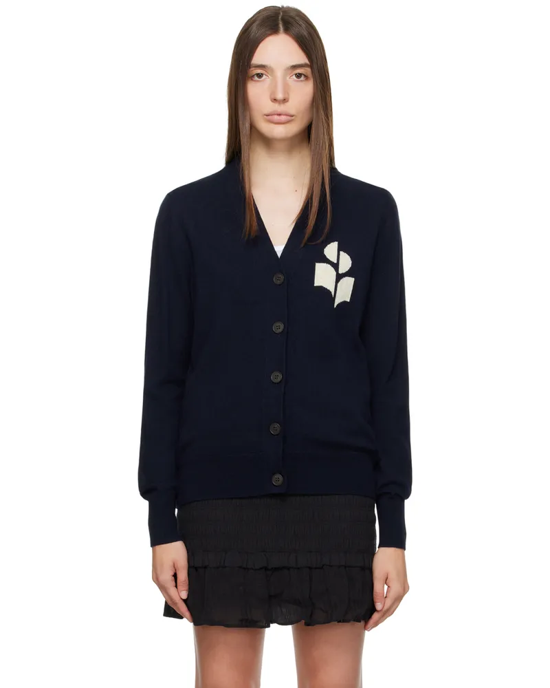 Étoile Isabel Marant Navy Karin Cardigan 30mi