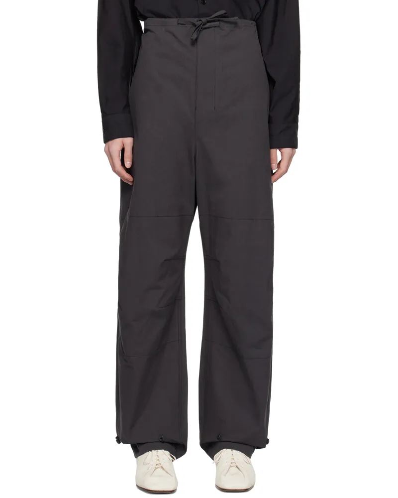 Christophe Lemaire Gray Maxi Trousers Br506