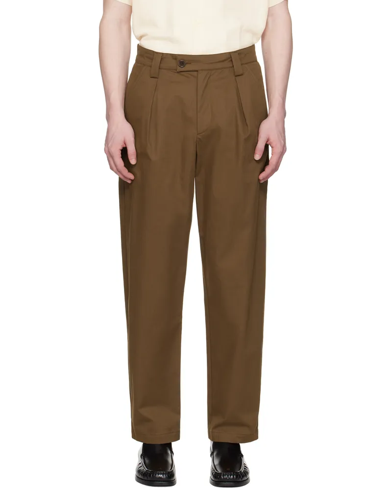 A.P.C. Brown Renato Trousers Caa