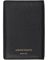 Common Projects Black Folio Wallet Black