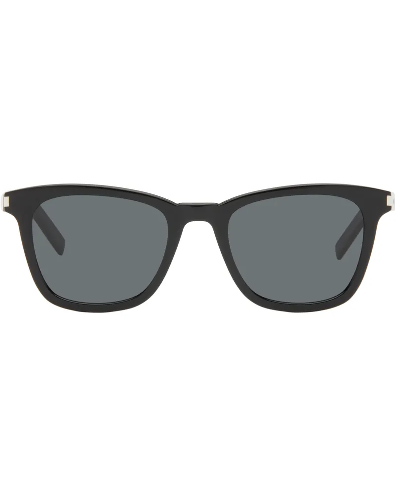 Saint Laurent Black SL 716 Slim Sunglasses Black-black-black