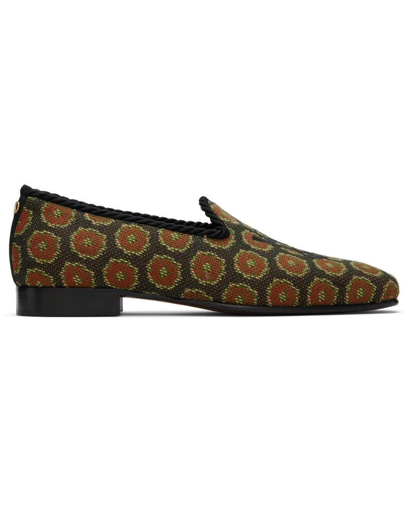 Valentino Garavani Green 'Les Alcôvettes' Loafers N96