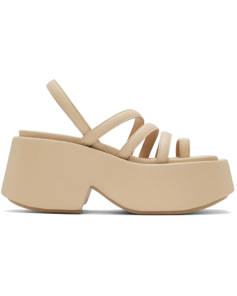 Marsèll Beige Zeppo Sandals 337
