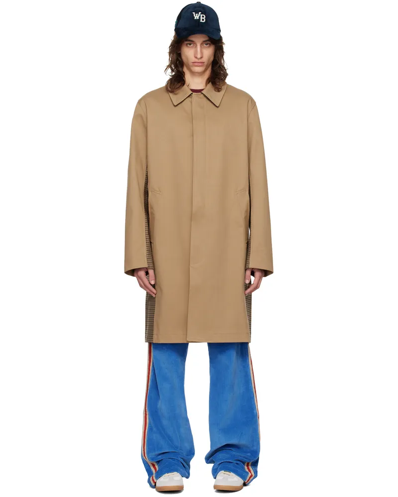 Wales Bonner Tan Tenor Coat Beige